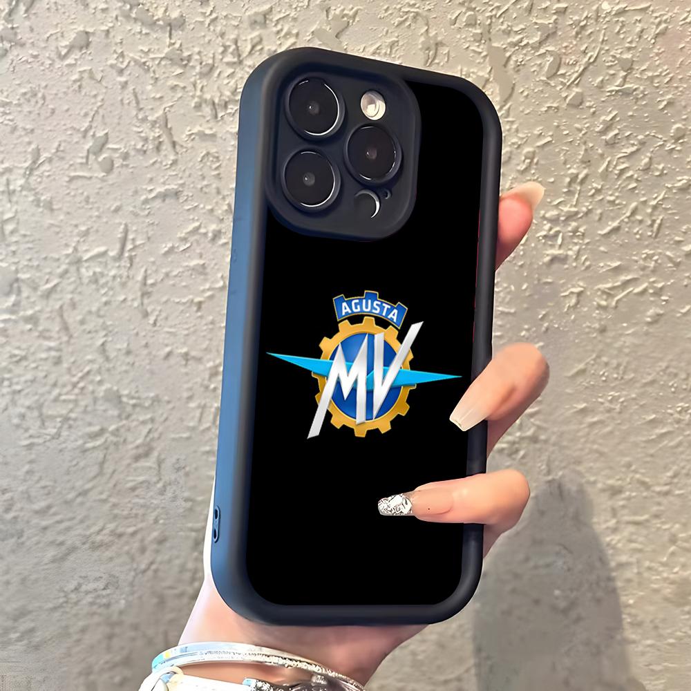 

MV AgustaS Motorcycle Phone Case For IPhone 17 Pro Max 16 15 14 Pro Max IPhone 13 Pro Max 11 Plus Silicone Cover iPhone 14 Plus