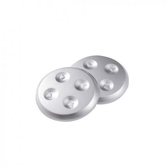 Cover Trim 2016- For Benz GLC X253 ABS Silver 2PCS Seat Adjust Handle Button