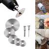 7Pcs High Speed Steel Circular Saw Cutter For Rotary Tool with Shank Hss Cutting Disc Wood Plastic