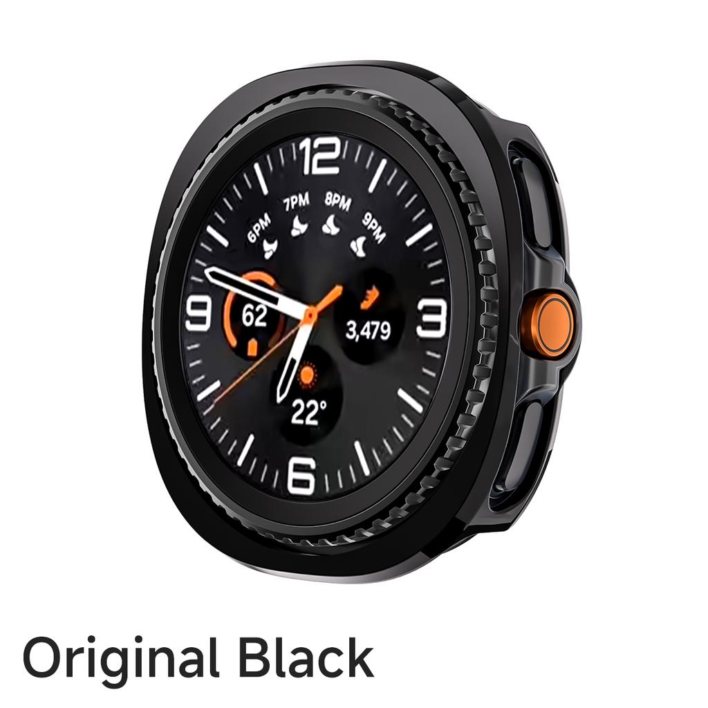 PC Hard Case For Samsung Galaxy Watch 8 Classic Matte Cover Protective For Galaxy Watch 8 Classic Hollow Out Shell Accessories