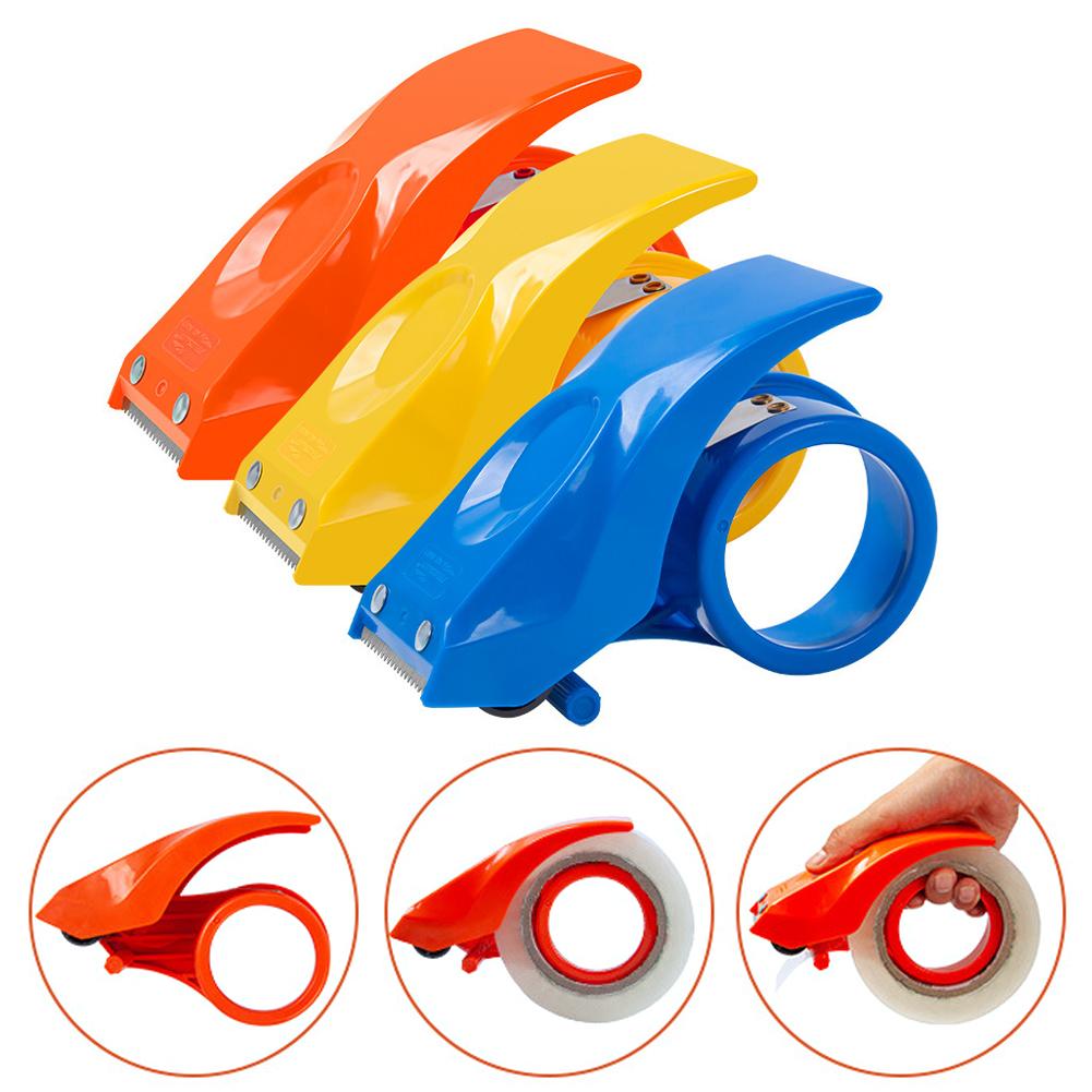 Pakkeretape-dispenser Gjenbrukbar tape-dispenser Tykk forseglingstapeholder Arbeidsbesparende manuell pakkemaskin