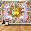 VIKAMA BohemianStyle Tapestry  Celestial And Stellar Wall Decor For Bedroom And Living Room  Retro Home Decoration