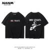 Blues Rock Hiphop Print 100 Cotton Men Women Tshirt Summer Autumn Daily Outdoor Sports Party Casual Loose Street Shortsleeve