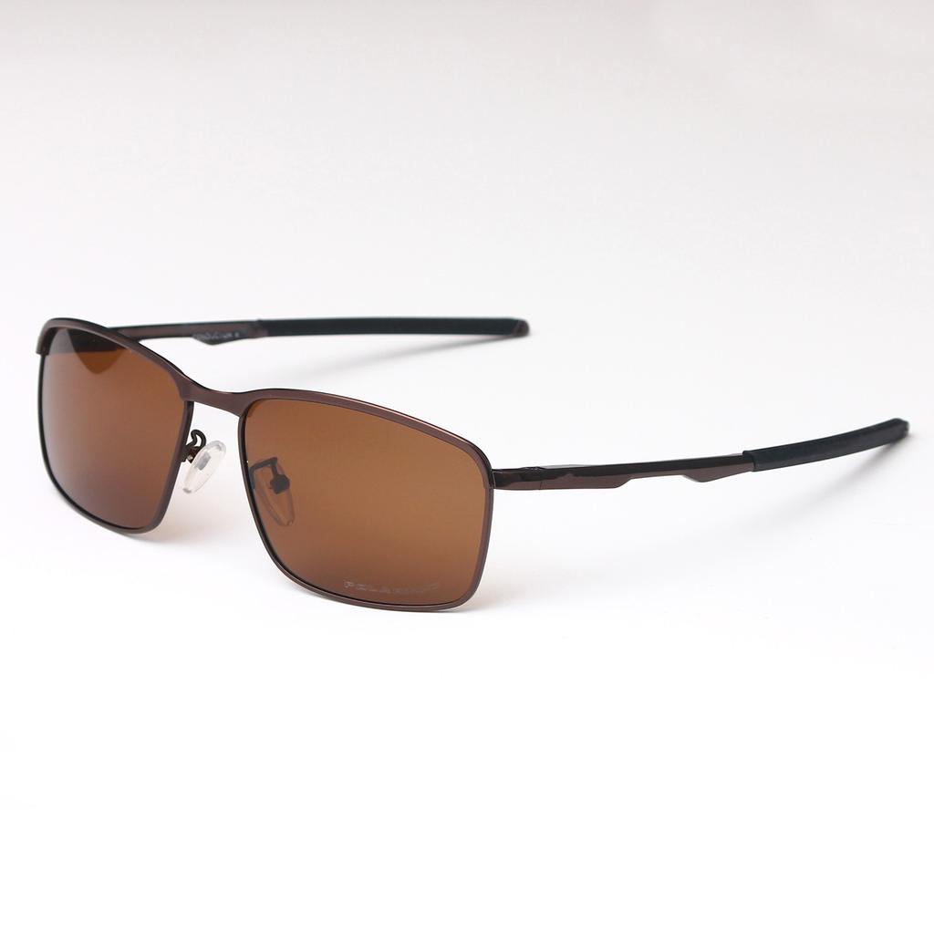Sports-style metal polarized sunglasses, retro and trendy, suitable for men and women, ideal for cycling, outdoor activities, and travel4106
