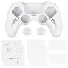 Silicone Cover for PlayVital Mecha Edition PS5 Improved Compatible with Charging Thumb Cap and Sticker Included Controller, Shockproof, Anti-slip