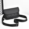 Street Fashion Crossbody Bag for Men, High-end Diamond-shaped Single-shoulder Bag, Large Capacity, Personalized and Fashionable Chest Bag