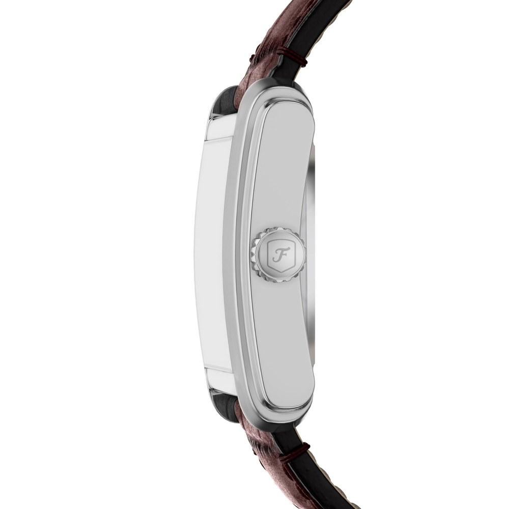 Fossil Carraway Automatic Leather Watch ME3273 Brown Croco Men's