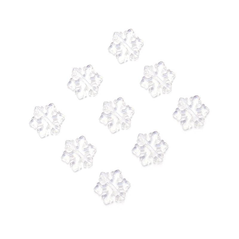 Laserbeschichtete Acryl-Herz- und Blumenperlen für DIY-Armbänder