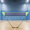 Badminton Net with Stand Easy Setup Set Minimal Space for Backyard