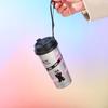 Water Bottle111 Thermos Cup Girls Lily of the Valley Coffee Cup Double Drink Straw Water Cup Gift Cup Panda