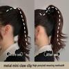Pumpkin Claw Hair Clip for Women – Bun, Ponytail, and Bangs Fixing Accessory
