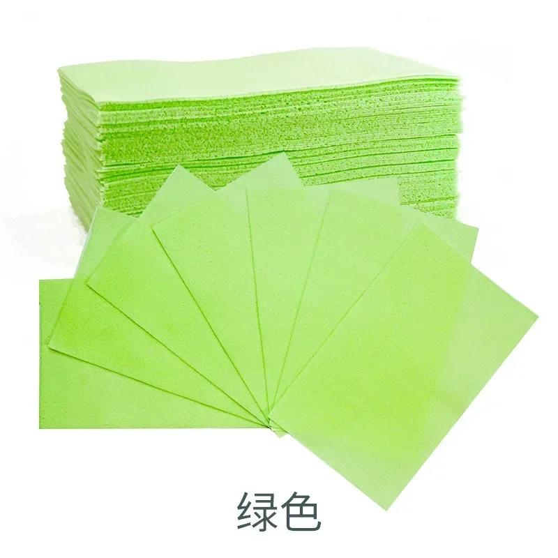 100 шт. одноразовое чистящее средство для пола, водорастворимое чистящее средство для дома, кухни, ванной комнаты, чистящий лист, средство для уборки грязи в туалете