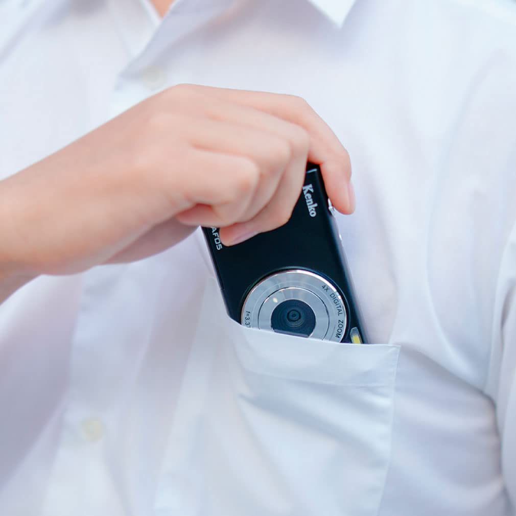 Kenko Compact Digital Camera of with 8 4x Digital and Video Model Black KC-AF05ST (Set 2) Megapixels, Autofocus, Zoom, 2.7K Recording, 144237,