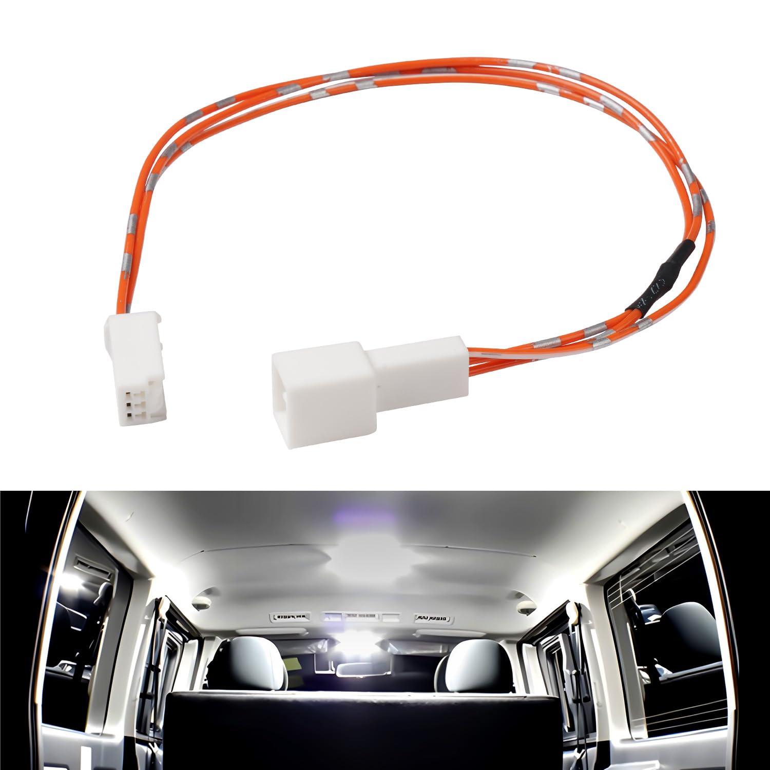 

Virauto Toyota Hiace 200 Series Room Lamp Harness Interlocking Lighting