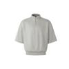 Basketball Sueded 3/4 Half-Zip Sweatshirt 'Sesame' Men's IN7712