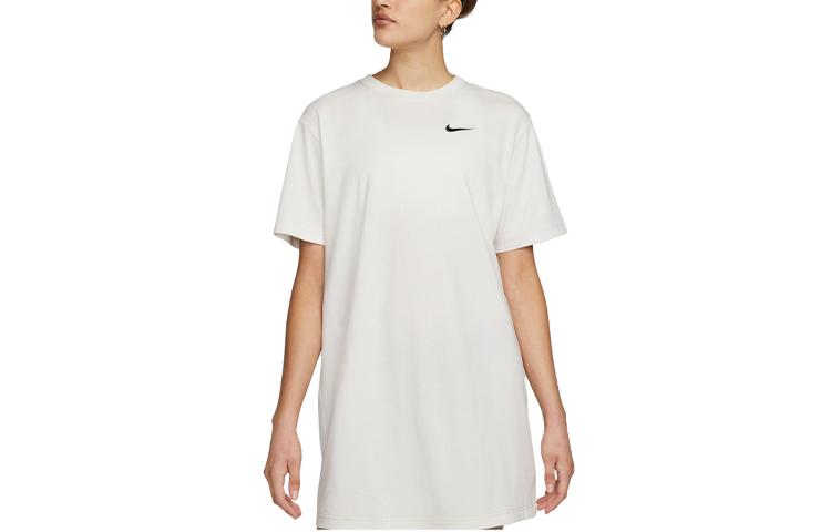 

Nike Short Sleeved Dress Women s Phantom Gray White DM6192-030 L
