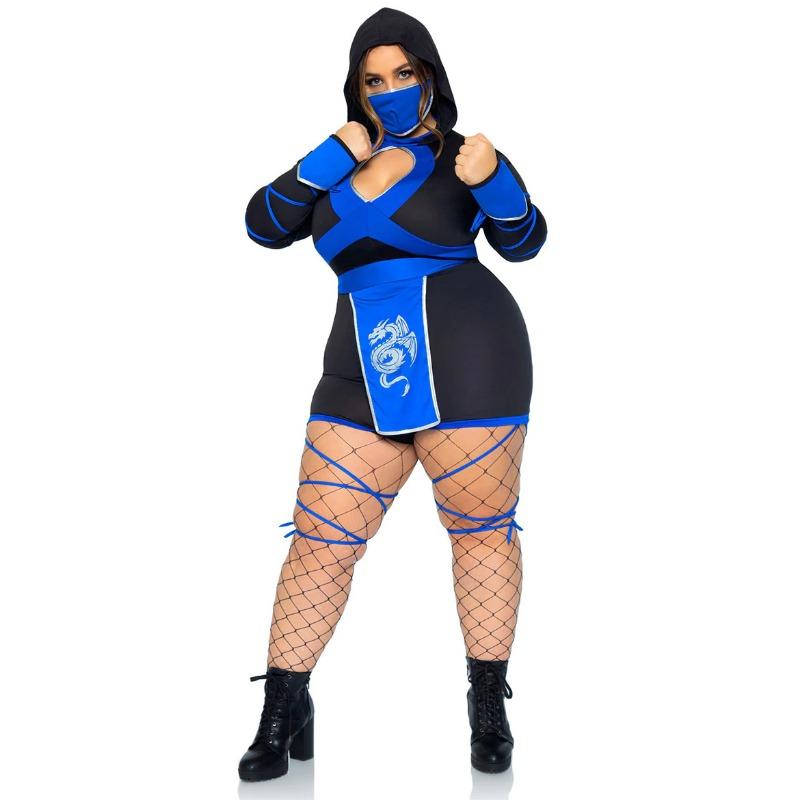 S-XXL Ninja costumes plus size Halloween costume, Naruto, cosplay samurai