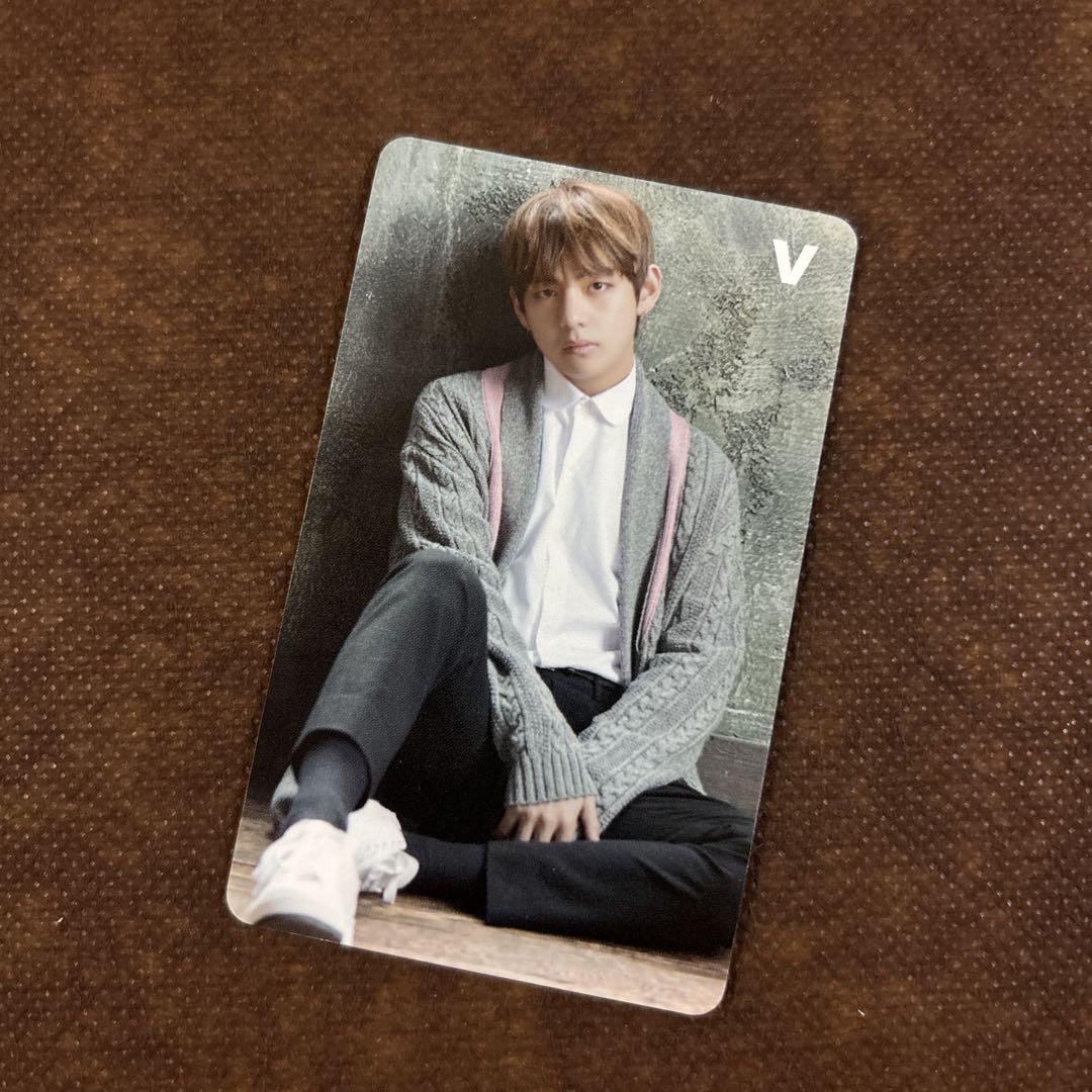 

[USED] BTS RUN Release Event Trading Card V Taehyung