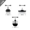 6-Piece Electric Drill Brush Set: Multi-Functional Cleaning for Kitchen, Bathroom, and Car.
