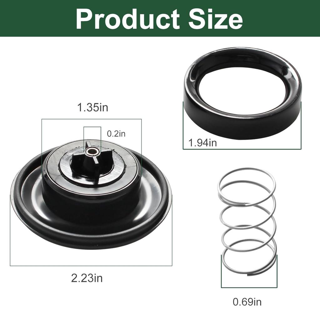 Diaphragm Assy 3/4" - 1" | 100236& Spring 2400 & 2600 Valves Diaphragm for Irritrol