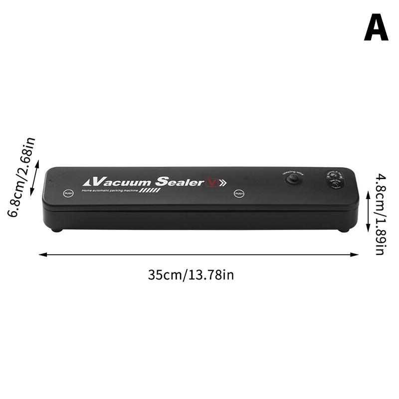 Vakuumiergerät Verpackungsmaschine Lebensmittel Vakuumierer Vakuumbeutel Haushalt Vakuum Lebensmittelversiegelung Einfach zu bedienen US Stecker