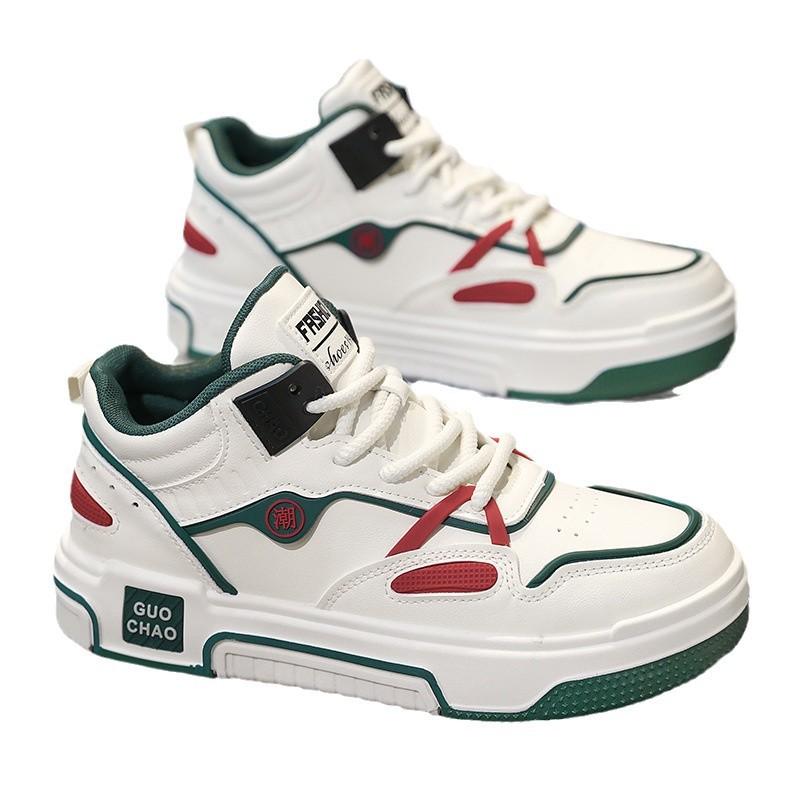 Internet Celebrity Popular Men's Shoes Spring and Autumn 2025 New Platform Sports Breadboard Shoes Youth Leisure Putian Tide Shoes