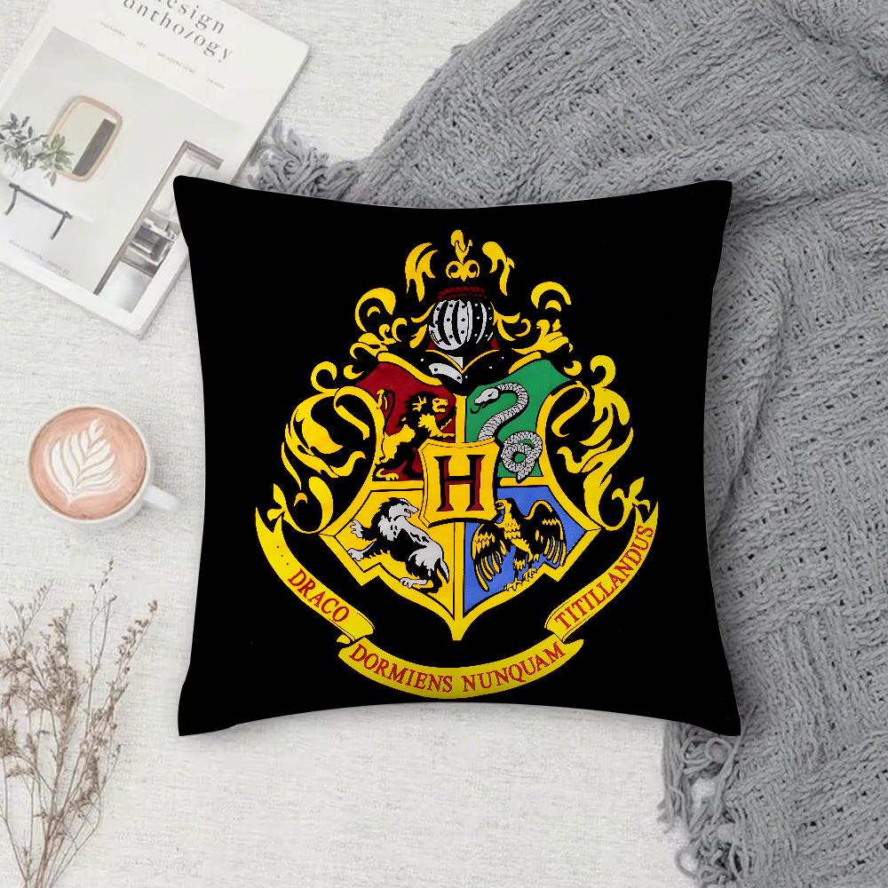 FILM HARRY POTTER GORĄCY CHŁODNY Poszewka na poduszkę Kwadratowa Dwustronny Druk Krótki Plusz Pokrowiec na poduszkę do sofy Sypialnia Poduszka nocna