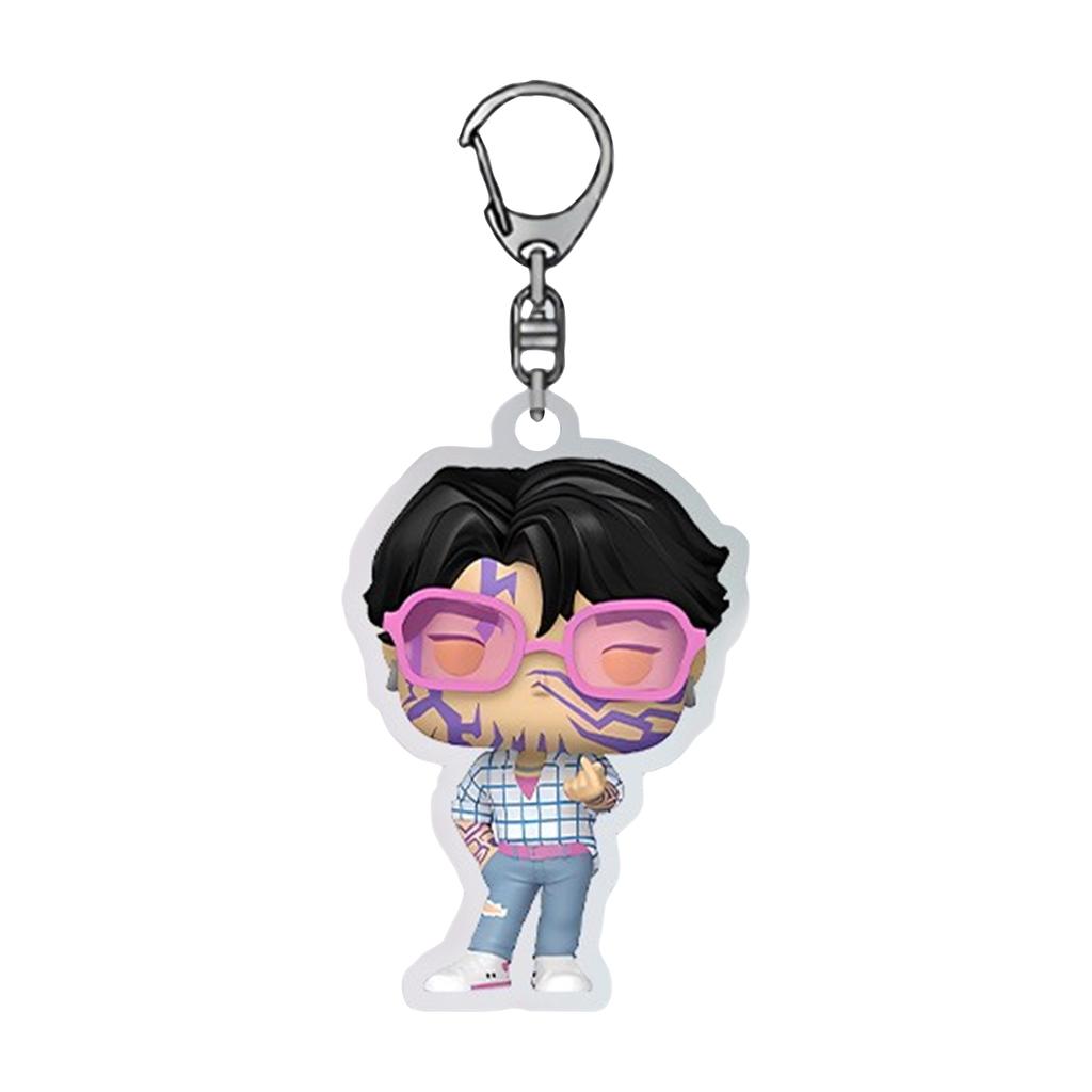 Cute Tigers Keychain,Cute Anime Character Keychains, Funny Character Keychains Cute Anime Character Keychains, Funny Character Keychains