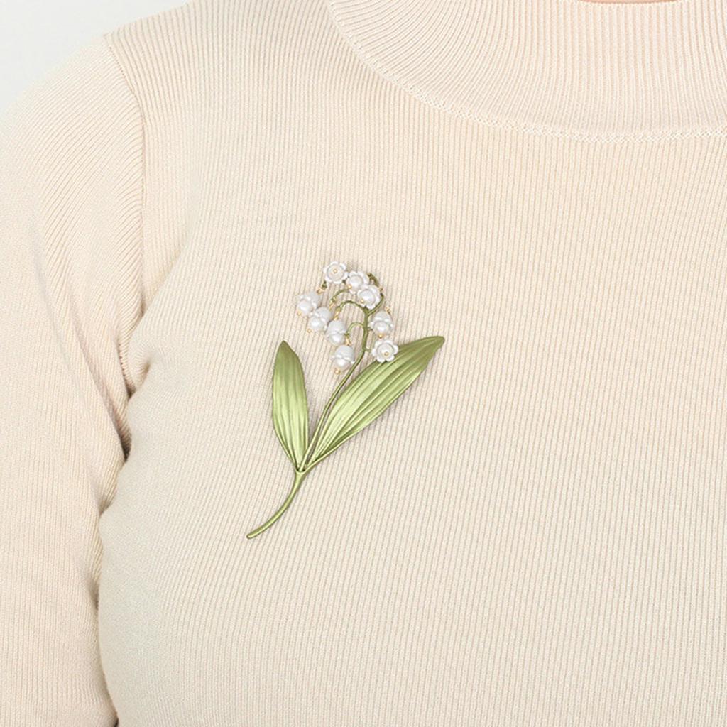 Multifuntional Dress Enhancement Accessory Orchids Brooch Wedding Brooch Adjustable Clasp Pin Alloy Texture for Daily