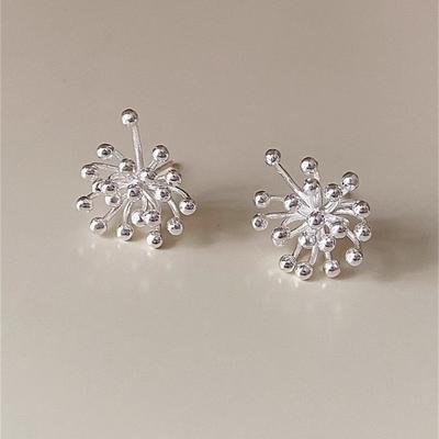 Fireworks Stud Earrings Women's Cold Wind Design Earrings Simple Earrings