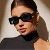 Rectangle Sunglasses Women Men Polygon Vintage Brand Designer Square Sun Glasses For Women Shades Female Eyewear Unisex Glasses