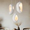 Japanese Restaurant Pendant Light Wabi Sabi E27 Minimalist Bedroom LED Light Nordic Luxury White Lampras Home Decoration