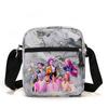 Nieuwe Koreaanse Kpop Demon Hunter Meisjesgroep omringende bedrukte schoudertas messenger bag studententas schattig grote capaciteit