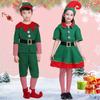 Premium Kids Christmas Elf Fancy Dress Set For Xmas Parties Cosplay Role Play