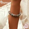 Bamoer 925 Sterling Silver Multi-color Zircon Infinite Love Birthstone Bead Charm for Original Bracelet Bangle Women Jewelry