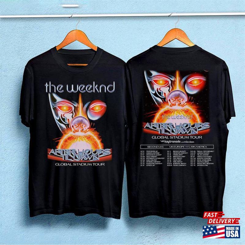 The Weeknd The After Hours Til Dawn 2023 Тур Футболка Концерт S до 5XL EN035 Унисекс Футболка S
