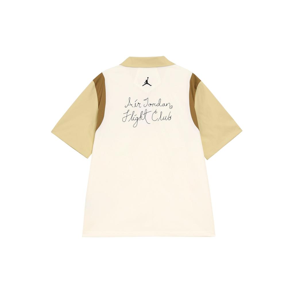 Jordan Contrast Letter Print Short Sleeve Shirt Women Tops Sail DZ3341-133