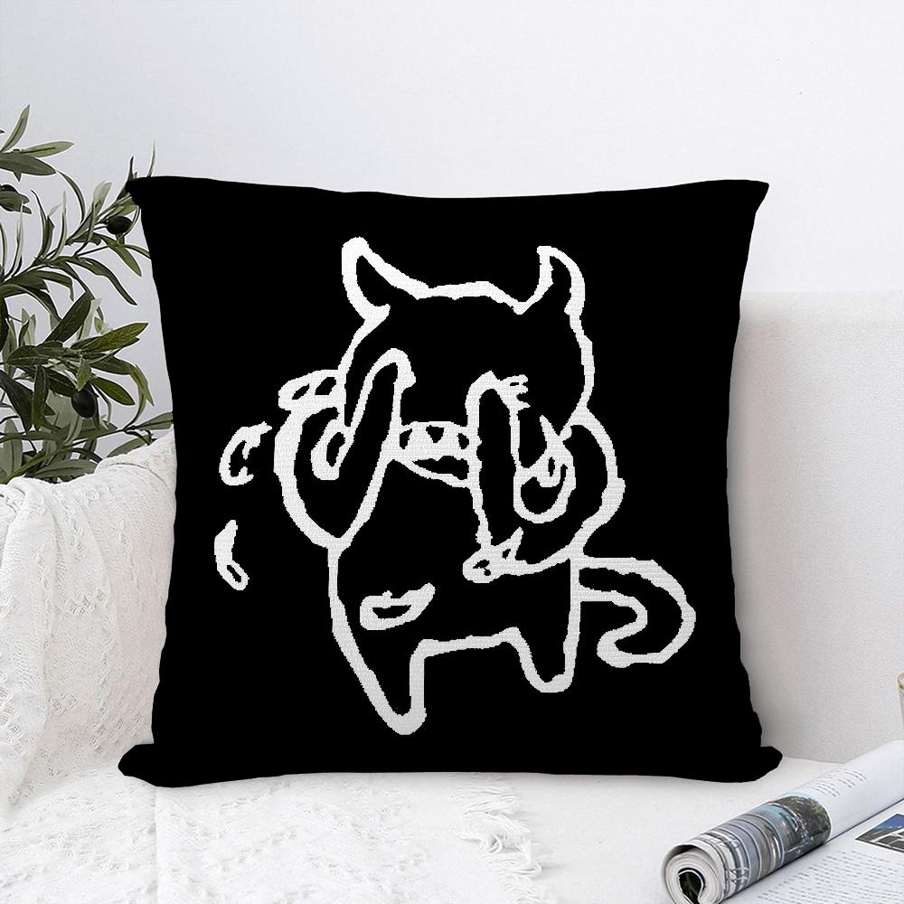 B-British Band RadioheadS Pillow Case Plush Fabric Soft  Pillowcase Double Sided Print   Cushion Cover Throw Pillow Cover