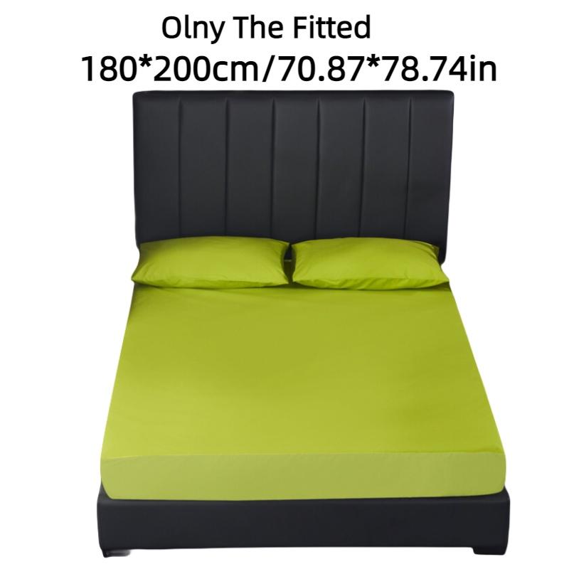 Spring Asia Textile Waterproof Bed Sheet Cover Hotel Solid Color Fuzzy Baby Urine-proof Mattress Protector