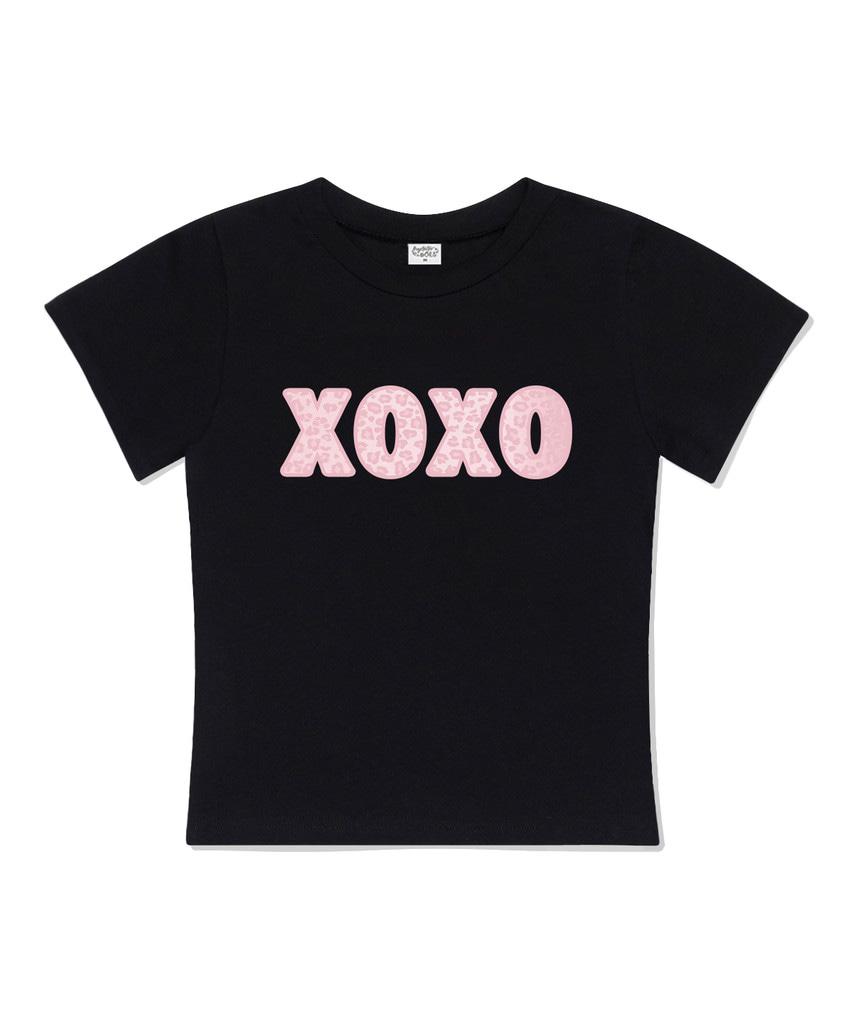 Deomopeuhauseu Xoxo Slim Fit Short Sleeve T-Shirt Ivory