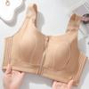 Shaping Bra Women's Lift Top Support Bra Women's Gathering Bra Anti-sagging Secondary Breasts Front Zipper Bra