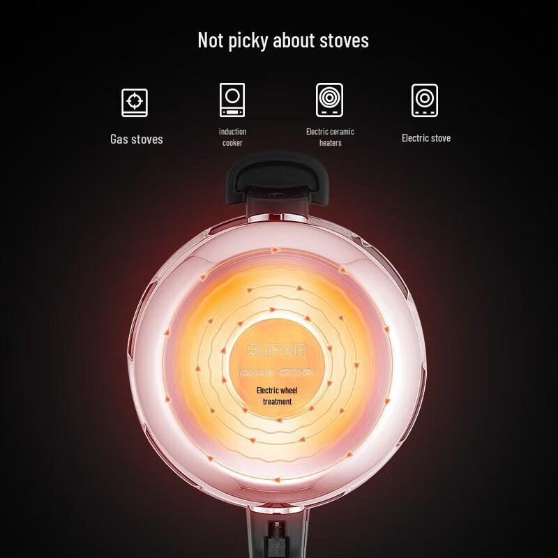 Supor 304 Stainless Steel Gas Pressure Cooker