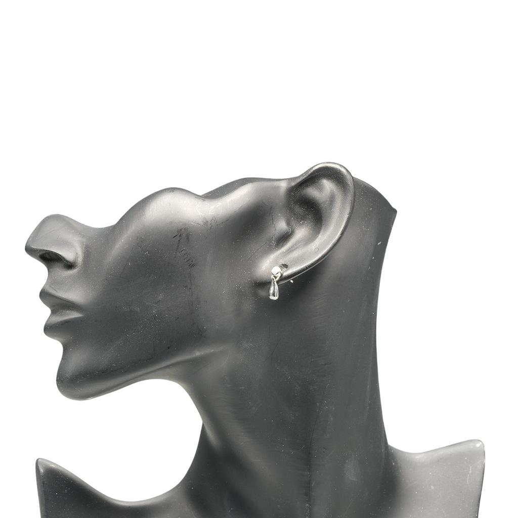 TIFFANY&Co. teardrop Piercing Pt950Platinum/diamond 4.75g Women Used