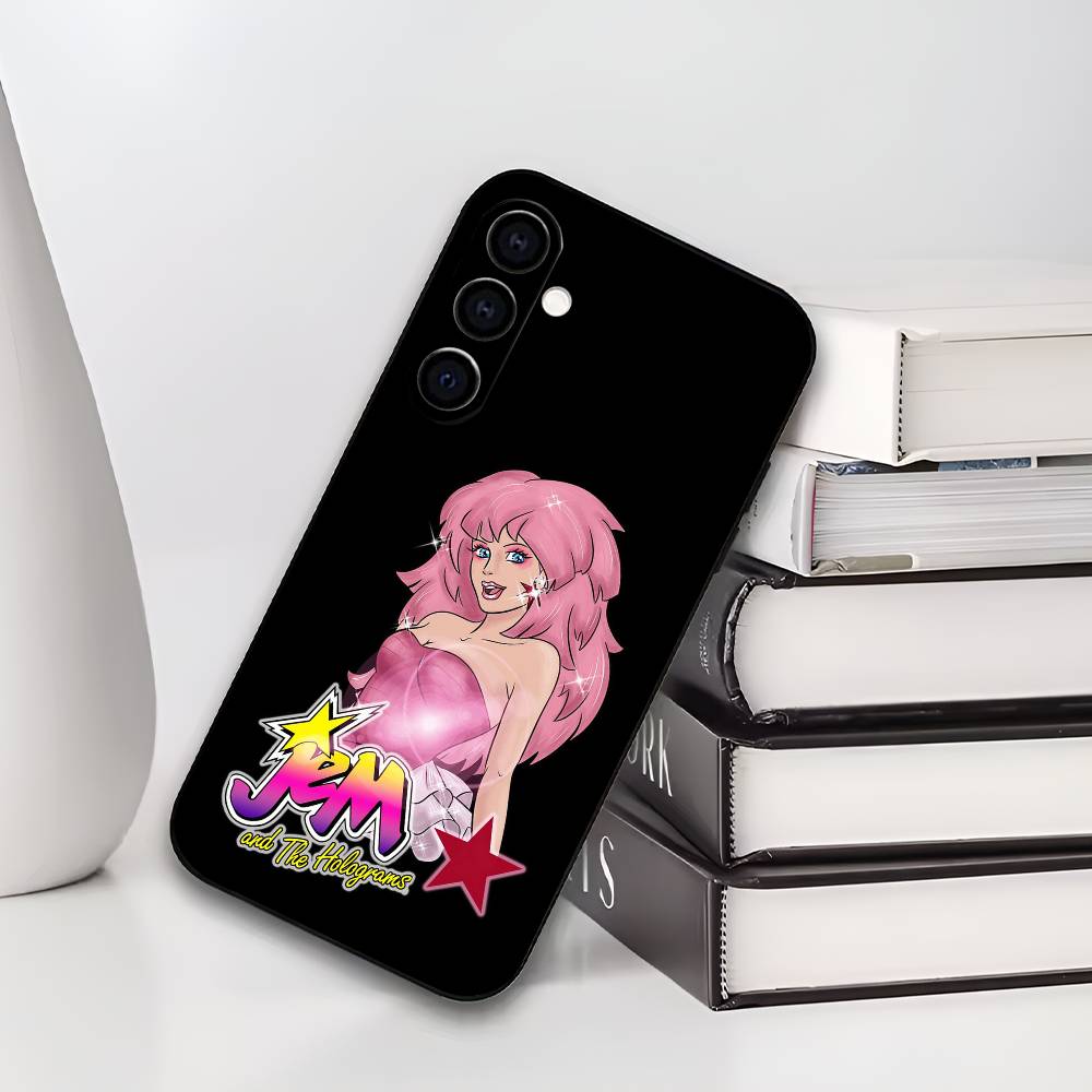 

Musical fantasy J-Jem And The Holograms Phone Case Silicone Soft For Samsung Galaxy A73,A72,A71,A70,A53,A52,A51 Samsung a52
