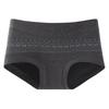 Lady's New Autumn Winter Pure Cotton 10A Anti Bacterial Extended Full Cotton Crotch Breathable Flat Front Underwear