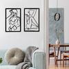 Metal Wall Hangings Pendants Create Stylishs Atmospheres for Bedroom Decors