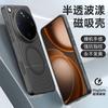 Etui magnetyczne do OPPO Find X9 Ultra Kompatybilne z MagSafe Matowe Przezroczyste Faliste Cienkie i Lekkie Twarda Pokrywa PP Pyłoszczelny Zderzak
