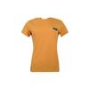 Vans Logo Print Short Sleeve T-Shirt Women Tops Yellow VN0A4MNK50X