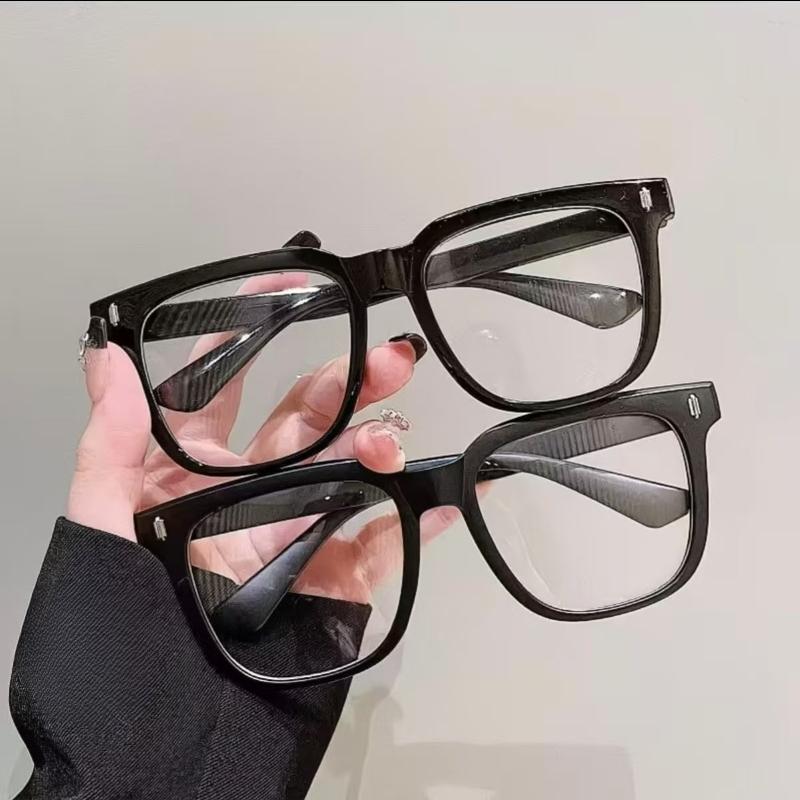 NEW Blue Light Blocking Glasses Women Square-framed  Fashion Computer Glasses Men Clear Black Frame Anti Radiation Filter Glasse