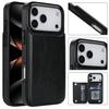 For IPhone 18 17 Pro Max Air Case Luxury PU Leather Wallet Flip Card Holder Cover Shockproof Magnetic Coque Luxury Book Funda